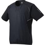 DESCENTE デサント 野球 半袖ウインドジャック BK ブラック L DBMSJK30