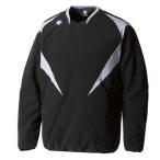 DESCENTE(デサント) 野球 フリースジャケット DBX-2461B ブラック×シルバー(BLK) XA