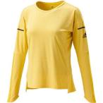 (アディダス)adidas テニスウェア FEELINGKIT 長袖Tシャツ DKI69 [レディース] DKI69 CF3625 イーキューティーイエロー S16/ブラック J/S