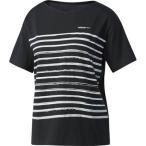(アディダス)adidas トレーニングウェア HM ボーダーTシャツ DKK15 [レディース] BS0421 ブラック J/L