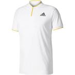 adidas(アディダス)メンズ テニスウェア MENS LONDON/US ポロシャツ ホワイト DLY88 CF1143 XO