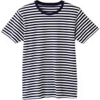 (daruk)DALUC 4.6oz FINE FIT T-SHIRTS DM501 731 белый × темно-синий M