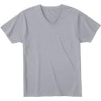 (daruk)DALUC 4.6oz Fine Fit V-Neck T-shirts DM502 403me Ran ji серый XS