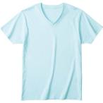 (daruk)DALUC 4.6oz Fine Fit V-Neck T-shirts DM502 461 sherbet blue XS