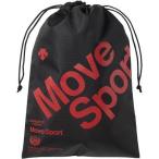 [デサント] マルチバッグ MOVESPORT シューズケースにも DMAPJA34 BKRD F