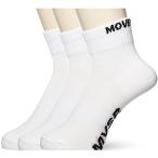 [ Descente ] носки 3 пара комплект носки MOVESPORT тренировка ходьба бег WH 25.0cm-27.0cm