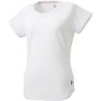 [デサント] バックスリット Tシャツ 吸汗速乾 ストレッチ DMWPJA58 レディース WH M