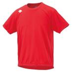デサント(DESCENTE) ワンポイント H/S シャツ DRN-5311 TRD Tレッド O
