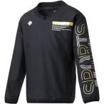 [ Descente (DESCENTE)] Junior длинный рукав p Ractis pi стерео DVJQJK31 BK черный / Gold 130