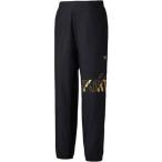 [ Descente ] Wind брейкер брюки утеплитель брюки черный × Gold Япония XO ( Япония размер 3L соответствует )