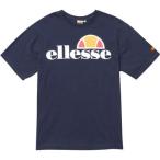 (エレッセ)ellesse トレーニングウェア ヘリテージTシャツ EH18100 [ユニセックス] EH18100 NY ネイビー S