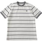 (エレッセ)ellesse テニスウェア クラブTシャツ EM08108 [メンズ] EM08108 WB ホワイトボーダー S