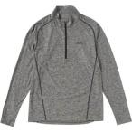 (エレッセ) ellesse テニスウェア 長袖サーマルジップアップ EM08109 [メンズ] EM08109 CX チャコールミックス L