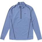 (エレッセ)ellesse テニスウェア 長袖サーマルジップアップ EM08109 [メンズ] EM08109 DB ディープブルー L