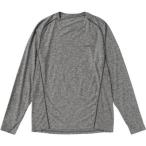 (エレッセ) ellesse テニスウェア 長袖サーマルクルー EM08110 [メンズ] EM08110 CX チャコールミックス L