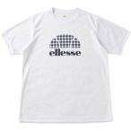 (エレッセ)ellesse テニスウェア 半袖プラクティスハーフボールクルー EM08116 [ジュニア] EM08116 WG ホワイト×ギンガム (WG) 150