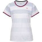 (エレッセ)ellesse クルーネックシャツ ETS0501L WG ホワイト×グレー L