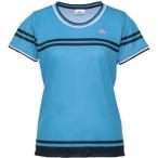 (エレッセ)ellesse クルーネックシャツ ETS0610L AQ アクア XL