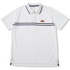 (エレッセ)ellesse テニスウェア ポロシャツ ETS06300 [メンズ] ETS06300 WN ホワイト×ネイビー XS