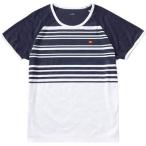 (エレッセ)ellesse テニスウェア 半袖プラクティスクルー EW08111 [レディース] EW08111 NY ネイビー M