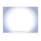 UNIX( Unic s) автограф карточка для автографов, стихов, пожеланий ( большой размер голубой ) FD13-34