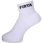フィンタ FINTA ショートソックス サッカー フットサル ウェア ソックス 21FW（FT8025） 0100ホワイト 23-25cm