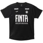 FINTA フィンタ サッカー フットサル 半袖 プラクティスシャツ FT8514 ((0500)ブラック, M)
