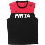 FINTA フィンタ サッカー フットサル ノースリーブシャツ FT8515 ((0500)ブラック, O)