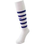 グランデ ボーダー サッカーソックス ホワイト/ブルー GFPH12904 0185 25-27cm