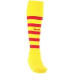 グランデ ボーダー サッカーソックス イエロー/レッド GFPH12904 6635 25-27cm