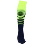 グランデ マルチ ボーダー フットボール ソックス ネイビー/イエロー GFPH17930 8765 27-29cm