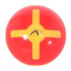 nichiyo- ground Golf GG мяч diamond Cross GG20RY RDYE ( красный × желтый /FF/Men's,Lady's)