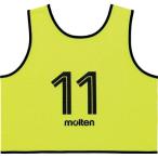 molten(モルテン) ゲームベストGV （2番〜11番）10枚セット GS0113-KL 蛍光レモン