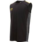 [ вешалка задний ] регби p Ractis рубашка TR SLEEVELESS черный / желтый HGT002 BKYL S