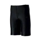 ファイテン(phiten) スパッツ SPORTS SPATS ハーフ 吸汗速乾 ブラックS