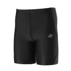 ファイテン(phiten) スパッツ SPORTS SPATS クウォーター 吸汗速乾 ブラックS