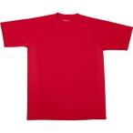 ファイテン(phiten) RAKUシャツ SPORTS(吸汗速乾) 半袖 レッド M