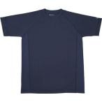 ファイテン(phiten) RAKUシャツ SPORTS(吸汗速乾) 半袖 ネイビー LL