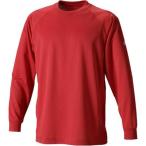ファイテン(phiten) RAKUシャツ SPORTS(吸汗速乾) 長袖 レッド S