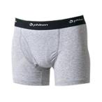 ファイテン(phiten) MENS UNDERGEAR ボクサーブリーフ グレー杢 M  1311JF951104