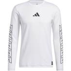[アディダス] 長袖 Tシャツ FB ハイプ 長袖Tシャツ JLT60 メンズ ホワイト(GN5656) 日本サイズS相当
