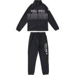 ケルメ(KELME) ウォームアップスーツ（上下） KC19S128 26 ブラック M