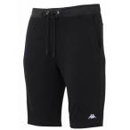 [カッパ]スウェットハーフパンツ KL812SP02 ブラック(BK) L(L)