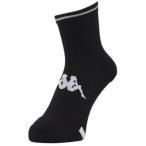 カッパ(Kappa) リフレクターソックス（レギュラー） KM818SO42 BK ブラック L