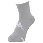 カッパ(Kappa) リフレクターソックス（レギュラー） KM818SO42 GR グレー M
