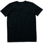 (コットンスタッフ)COTTON STAFF オーガニックコットンクルーネックＴシャツ MS0301 16 ブラック M