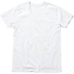 (コットンスタッフ)COTTON STAFF オーガニックコットンＶネックＴシャツ MS0302 15 ホワイト XS