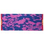 ニッタク(Nittaku) 卓球 ミッドタオル 今治産 カモフラ柄 NL-9219 ピンク