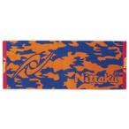ニッタク(Nittaku) 卓球 ミッドタオル 今治産 カモフラ柄 NL-9219 オレンジ