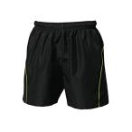 wundou(undou) волейбол брюки черный × желтый P1680-88 черный × желтый M